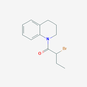 1-(2-Bromobutanoyl)-1,2,3,4-tetrahydroquinoline图片