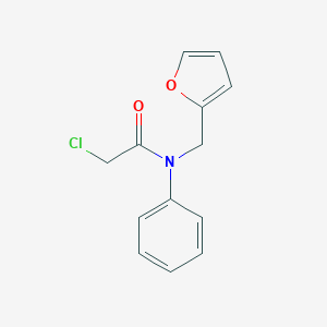 2-Chloro-N-(furan-2-ylmethyl)-N-phenylacetamide图片