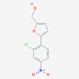 [5-(2-Chloro-4-nitrophenyl)furan-2-yl]methanol图片