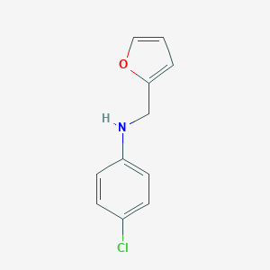 4-chloro-N-(furan-2-ylmethyl)aniline图片