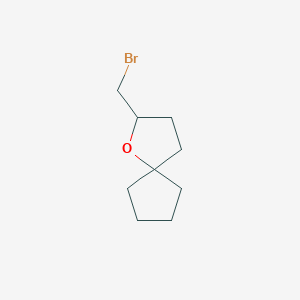 2-(Bromomethyl)-1-oxaspiro[4,4]nonane图片