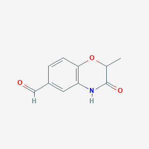 3,4-Dihydro-2-methyl-3-oxo-2H-1,4-benzoxazine-6-carboxaldehyde图片