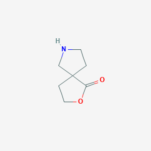 2-oxa-7-azaspiro[4,4]nonan-1-one图片