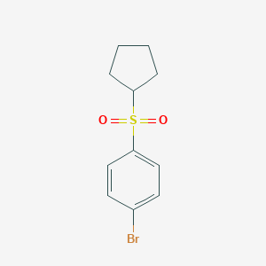 1-Bromo-4-(cyclopentylsulfonyl)benzene图片