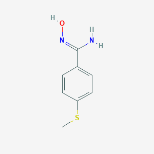 N'-hydroxy-4-(methylsulfanyl)benzenecarboximidamide图片