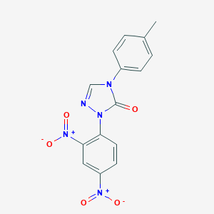 2-(2,4-Dinitrophenyl)-4-(4-methylphenyl)-2,4-dihydro-3H-1,2,4-triazol-3-one图片