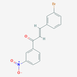 (2E)-3-(3-bromophenyl)-1-(3-nitrophenyl)prop-2-en-1-one图片