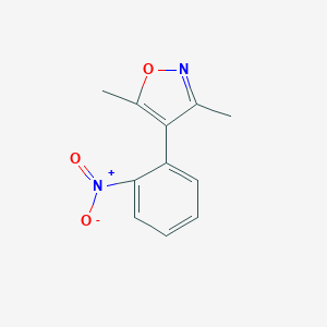 3,5-Dimethyl-4-(2-nitrophenyl)isoxazole图片