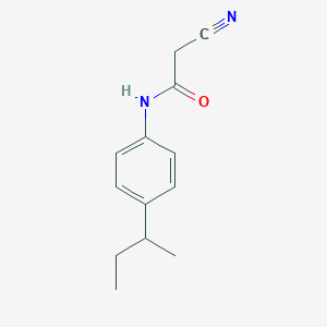 N-[4-(butan-2-yl)phenyl]-2-cyanoacetamide图片
