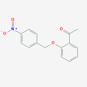 1-[2-[(4-Nitrophenyl)methoxy]phenyl]ethanone图片