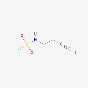 N-(But-3-yn-1-yl)methanesulfonamide图片