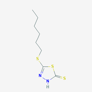 2-正己基硫代-1,3,4-噻二唑-5-硫醇图片