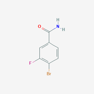 4-Bromo-3-fluorobenzamide图片