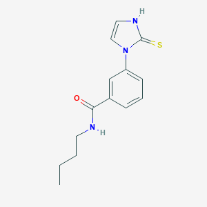 N-Butyl-3-(2-sulfanyl-1H-imidazol-1-yl)benzamide图片