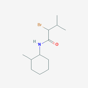 2-Bromo-3-methyl-N-(2-methylcyclohexyl)butanamide图片