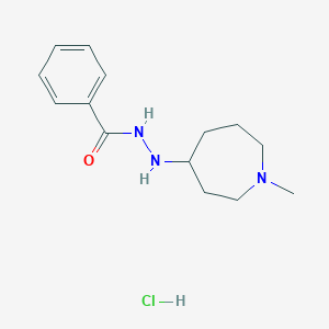 N'-(1-Methylazepan-4-yl)benzohydrazine图片