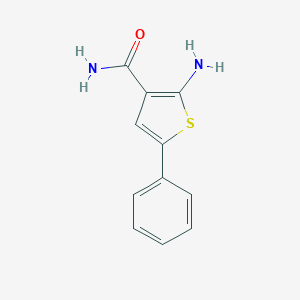 2-Amino-5-phenyl-thiophene-3-carboxylicacidamide图片
