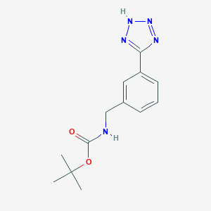 1-(Boc-氨甲基)-3-(5-四唑基)苯图片
