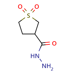 1,1-dioxo-1lambda6-thiolane-3-carbohydrazide图片