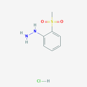 2-(Methylsulphonyl)phenylhydrazine Hydrochloride图片