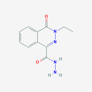3-Ethyl-4-oxo-3,4-dihydrophthalazine-1-carbohydrazide图片