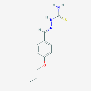2-[(4-Propoxyphenyl)methylene]hydrazinecarbothioamide图片