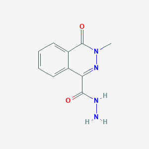 3-methyl-4-oxo-3,4-dihydrophthalazine-1-carbohydrazide图片