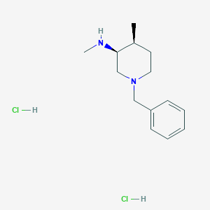 (3S,4S)-1-苄基-N,4-二甲基哌啶-3-胺盐酸盐图片