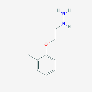 [2-(2-methylphenoxy)ethyl]hydrazine hydrochloride图片