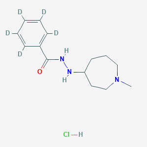 N'-(1-Methylazepan-4-yl)benzohydrazine-d5图片