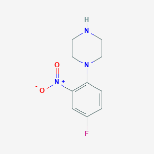 1-(4-Fluoro-2-nitrophenyl)piperazine图片