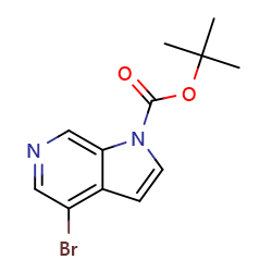 tert-butyl4-bromo-1H-pyrrolo[2,3-c]pyridine-1-carboxylate图片