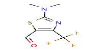 2-(dimethylamino)-4-(trifluoromethyl)-1,3-thiazole-5-carbaldehyde图片