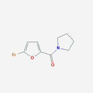 1-(5-bromo-2-furoyl)pyrrolidine图片