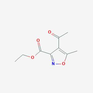 ethyl4-acetyl-5-methyl-1,2-oxazole-3-carboxylate图片