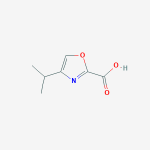 4-(propan-2-yl)-1,3-oxazole-2-carboxylicacid图片