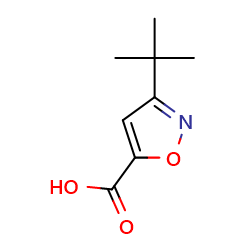 3-tert-butyl-1,2-oxazole-5-carboxylicacid图片