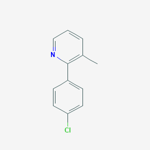 2-(4-Chlorophenyl)-3-methylpyridine图片