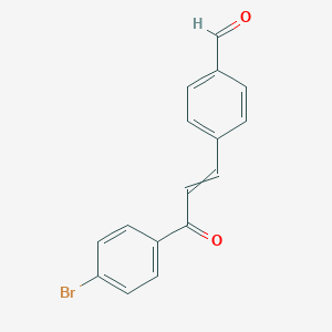 4-[3-(4-bromophenyl)-3-oxo-1-propenyl]benzenecarbaldehyde图片