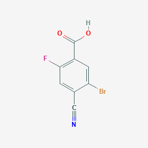 5-Bromo-4-cyano-2-fluorobenzoic acid图片