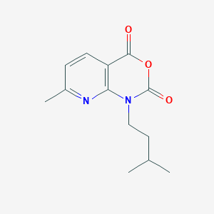 1-Isopentyl-7-methyl-1H-pyrido[2,3-d][1,3]oxazine-2,4-dione图片