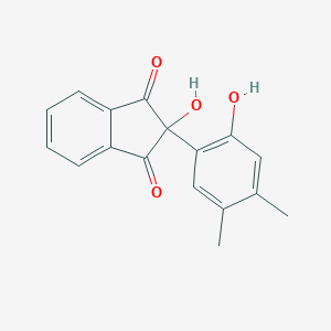 2-hydroxy-2-(2-hydroxy-4,5-dimethylphenyl)-2,3-dihydro-1H-indene-1,3-dione图片