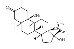 5alpha-Pregnan-17alpha-ol-3,20-dione图片