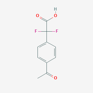 2-(4-乙酰基苯基)-2,2-二氟乙酸图片