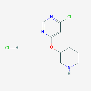 6-Chloro-4-pyrimidinyl 3-piperidinyl etherhydrochloride图片
