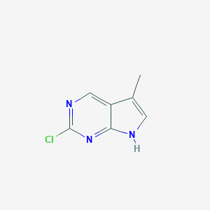 2-chloro-5-methyl-7H-pyrrolo[2,3-d]pyrimidine图片