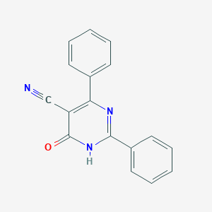 4-hydroxy-2,6-diphenyl-5-pyrimidinecarbonitrile图片