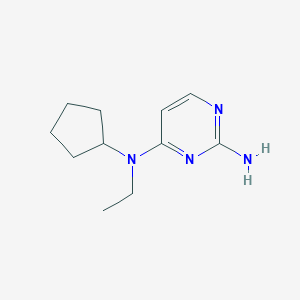 N4-cyclopentyl-N4-ethylpyrimidine-2,4-diamine图片