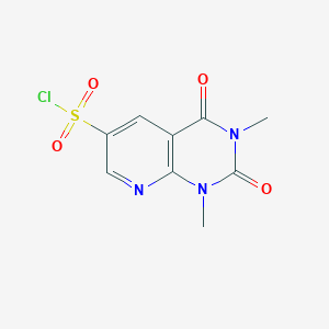 1,3-Dimethyl-2,4-dioxo-1H,2H,3H,4H-pyrido[2,3-d]pyrimidine-6-sulfonyl Chloride图片