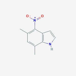5,7-Dimethyl-4-nitro Indole图片